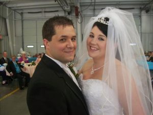 Tiffany Showers Evans & Mike Evans! Tiffany is the daughter of Phil Showers fmr. GM at WJJS in the 80's!