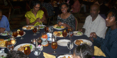 The Wells-Fargo table! The Wells-Fargo table!