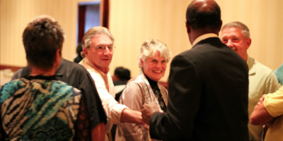 Wilton Burgess, shaking my hand, Pam Cowart, Dennis Cowart! Wilton Burgess, shaking my hand, Pam Cowart, Dennis Cowart!