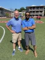 Special guest and MC for play day, Dennis Carter, WSET!