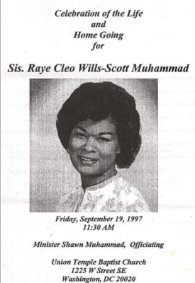 Sis. Raye Muhammad