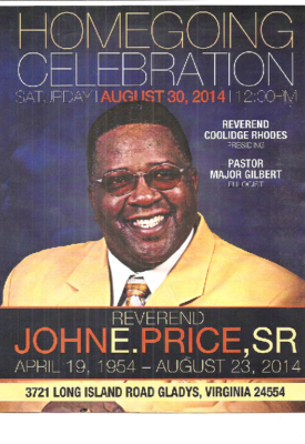 Rev. John Price