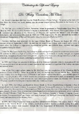 Dr. Wesley C. McClure-obituary