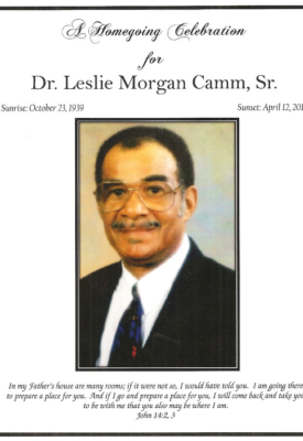 Dr. Leslie Camm Sr. DHS-'58