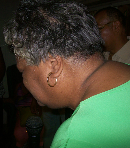 Odessa Hubbard led the class in prayer!