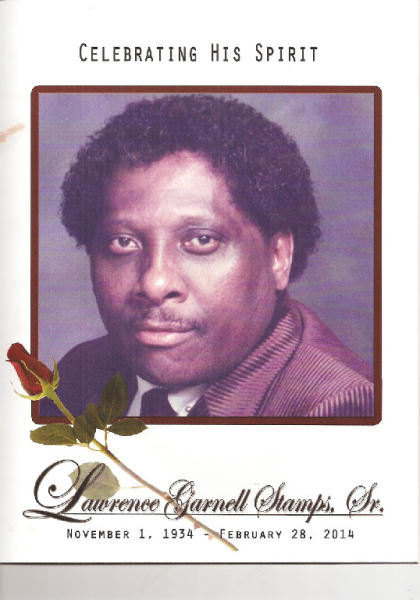 L.G. Stamps-obituary-front cover-pg 1 L.G. Stamps-obituary-front cover-pg 1