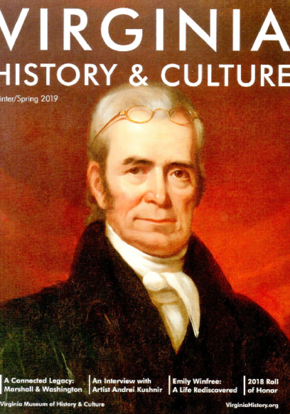 This is the Richmond magazine "Virginia History & Culture," the winter/spring 2019 edition! This is the Richmond magazine "Virginia History & Culture," the winter/spring 2019 edition!