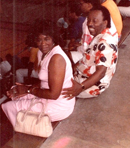Judge George Harris and wife Helen Camm Harris!