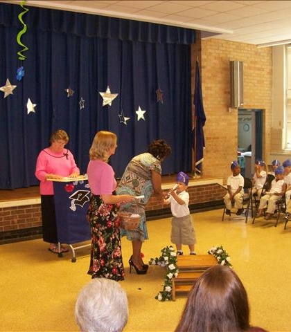 Jarred...Getting his Pre-K Diploma, June 4th, 2010!