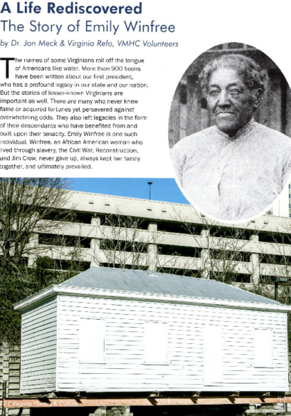 Read about a life rediscovered, Emily Winfree! Read about a life rediscovered, Emily Winfree!