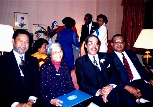 Lt. Charles Mangum, Lt. Rosa Parks, Lt. Junius Haskins, Dr. Jasper Cabell Lt. Charles Mangum, Lt. Rosa Parks, Lt. Junius Haskins, Dr. Jasper Cabell