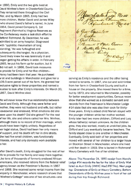 The Emily Winfree Story.... The Emily Winfree Story....