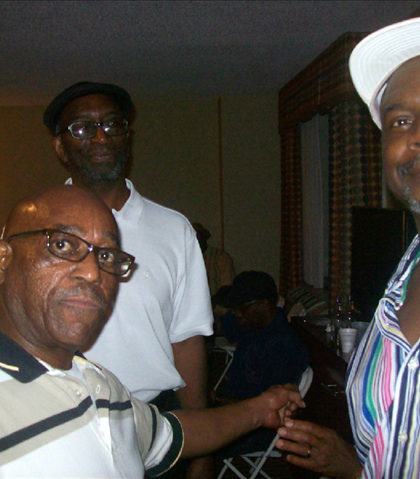 Mike Waller, Kenny "Buzzeye" McDaniel, and Melvin Skinner, now in North Carolina!