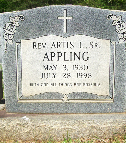 Rev. Artis Appling