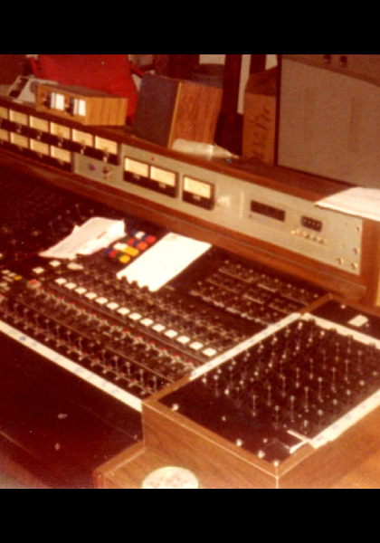 The mixing board! The mixing board!