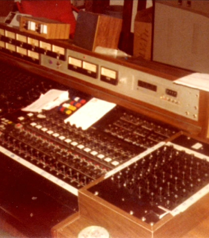 The mixing board! The mixing board!