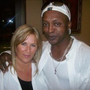 Singer, Promoter, Donnie Brown & wife!