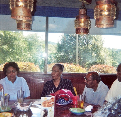 Mildred Coles, sister Teena, Robert Pennick & wife Mable, Alfred Jones Jr!