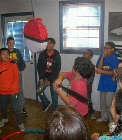 Jarred's birthday party, December 2016! Pok'emon theme....poor Pok'emon!