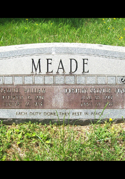 Samuel & Dorothy Meade DHS-'27, she was my third grade teacher at Payne School! Samuel & Dorothy Meade DHS-'27, she was my third grade teacher at Payne School!