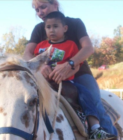 Jarred at Kaylee Nance's 5th Birthday/Halloween party!