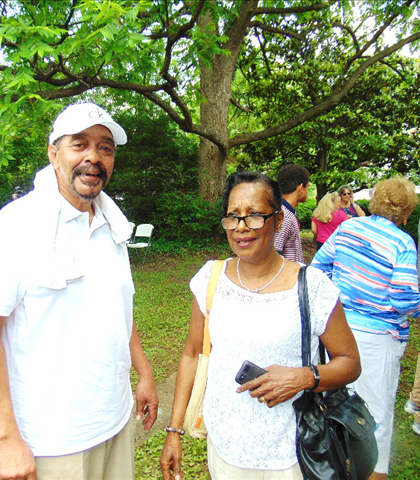 Always on the Tennis court, Elmer & Maxine Reid!