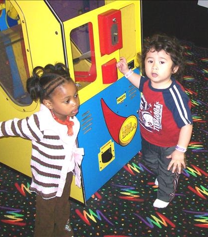 At Funquest, notice the skates are gone!