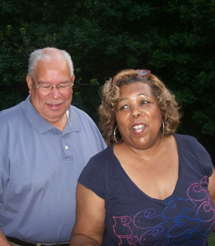 Hermina Walthall Hendricks & husband!