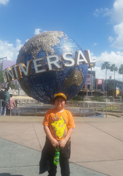 Jarred, Spring break 2016, at Universal Orlando!