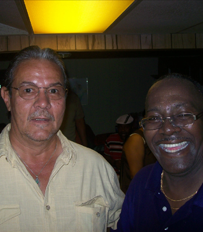 Wayne Ferguson, Norvell Coleman, host of the cookout!