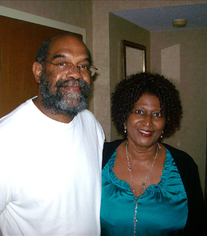 Gwendolyn Herndon Bowman, and husband Andrew, in from Richmond, Va!