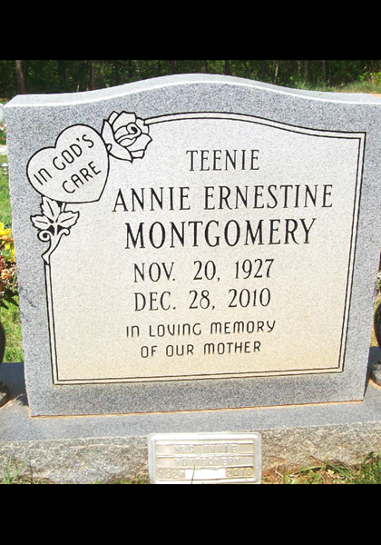 Annie Montgomery Annie Montgomery
