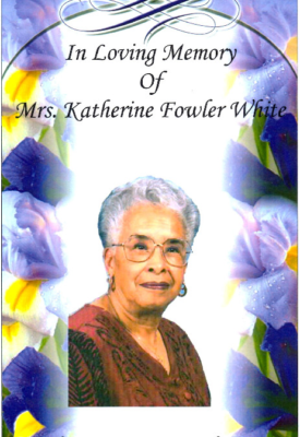 Katherine Fowler White DHS-'43