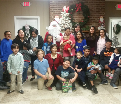 Jarred, with the present, and his family celebrating 11 wonderful years!