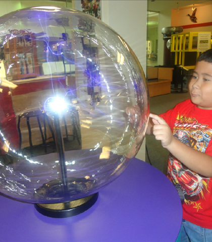 A visit to the Science Museum in Roanoke!