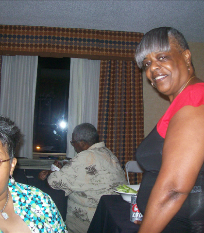 Andrea Meadows Graves, Celonia Saunders!