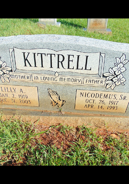 Nicodemus Kittrell Sr. Nicodemus Kittrell Sr.