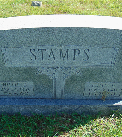 Willie & Edith Stamps