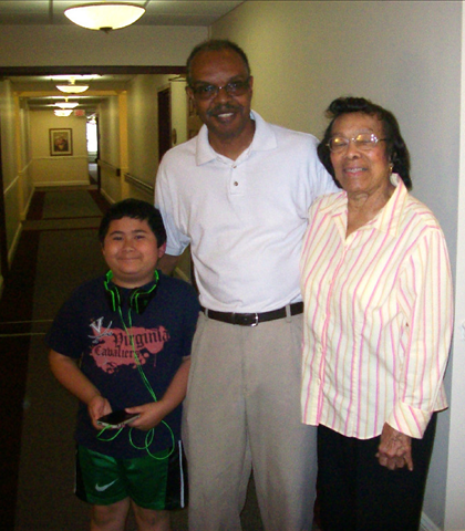 Since Jarred is going to the 5th grade, I thought that it would be a good idea to meet my 5th grade teacher Miss Alma Irvine!