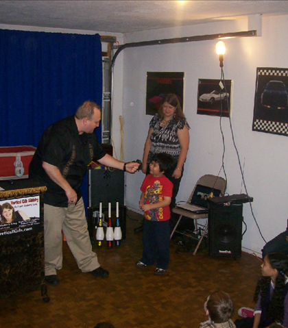 Magic show by Vertical Kids Ministry!
