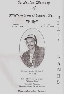 William "Billy" Eanes, Ernist Disco, Captain Seas Resturant & Sportsbar! William "Billy" Eanes, Ernist Disco, Captain Seas Resturant & Sportsbar!