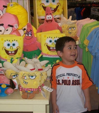 Sponge Bob Square Pants heaven!