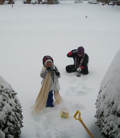Jarred in the great blizzard of '09!