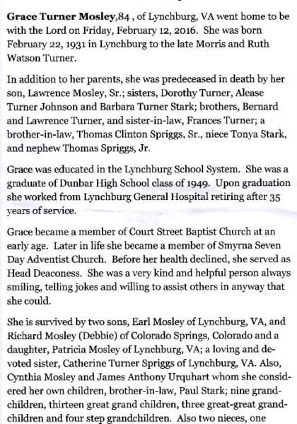 Grace Turner Mosley-obituary