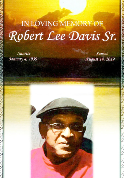 Robert "Pretty" Lee Davis Sr. DHS-'57