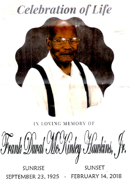 Frank Duval McKinley Hawkins Jr.