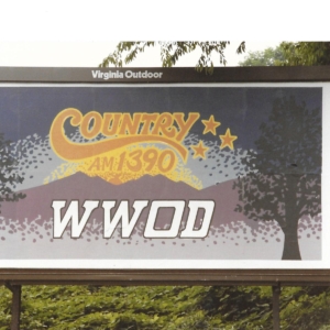 WWOD billboard 1985