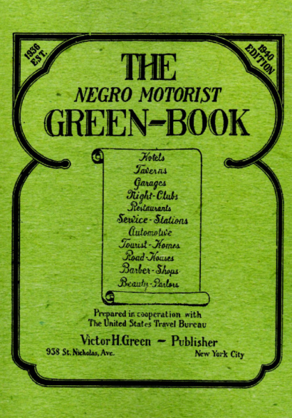1940 Edition of The Green Book Cover