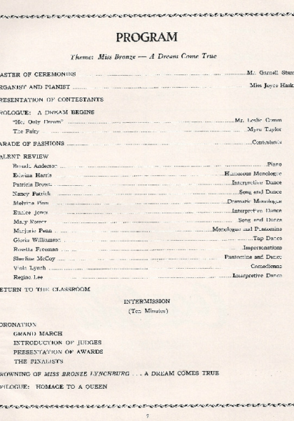 Miss Bronze Miss Bronze