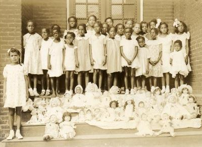 Negro Doll Day! Ms. Edith Irvine...maybe?